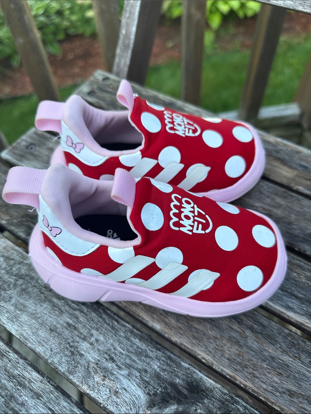 Adidas x Disney monofit Minnie Mouse Slip on sneakers